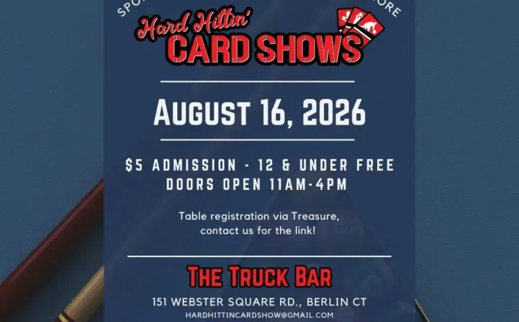 Hard Hittin’ Card Shows @ The Truck Bar